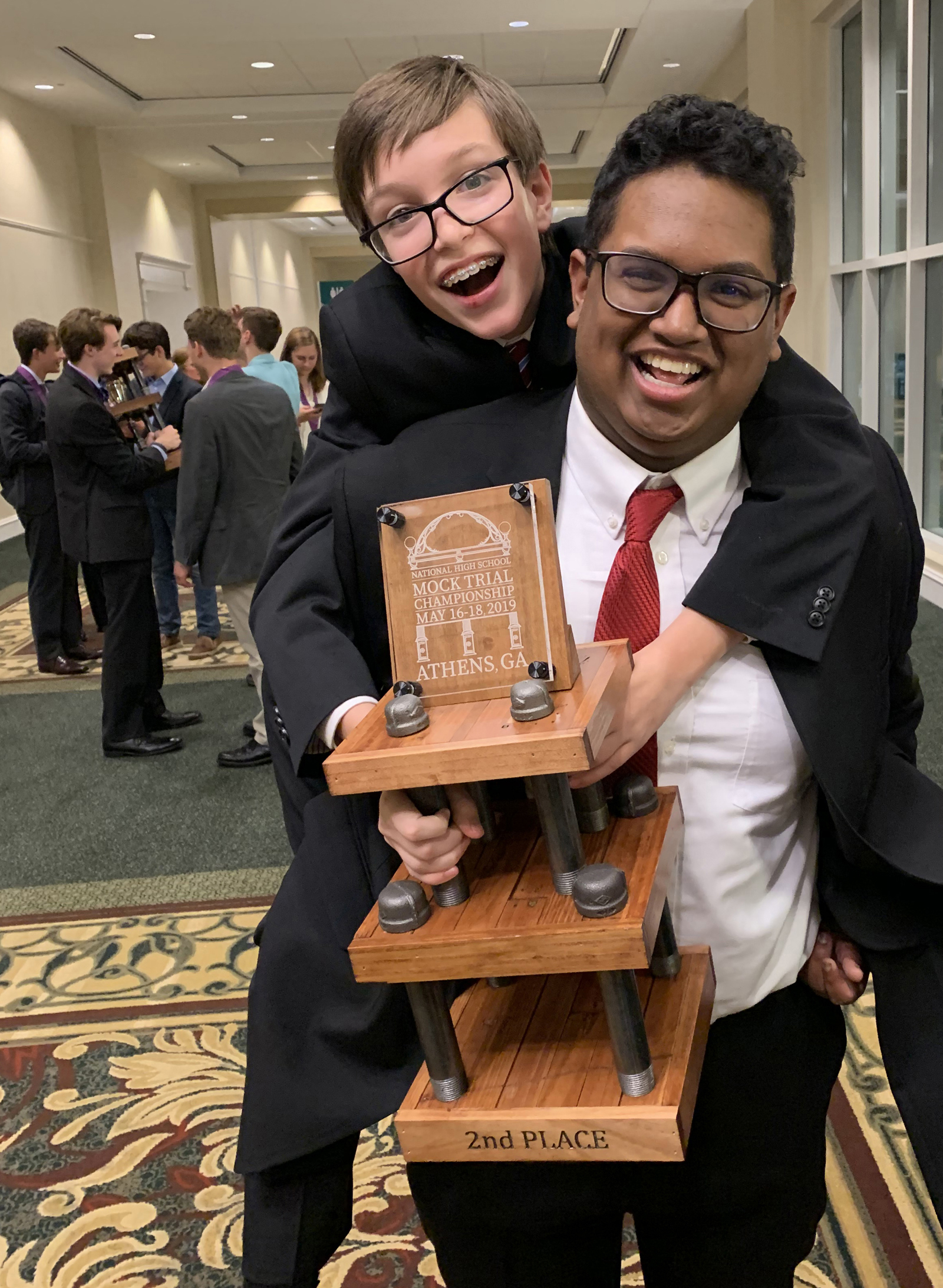 ‘A really big deal’ Creighton Prep Finishes Second at Mock Trial